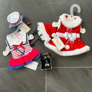 XXS dog clothes bundle